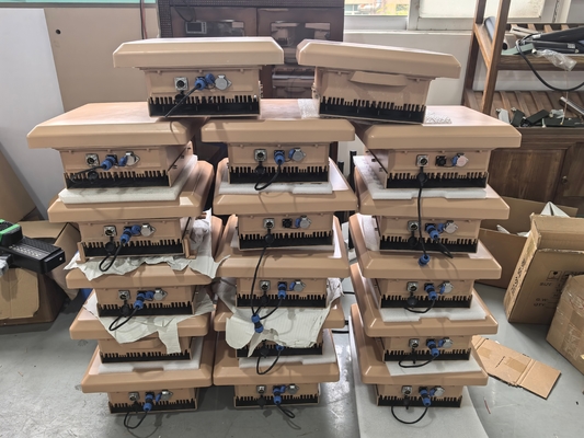 6 sets 360° 10KM  in one drone jammer &detector large outdoors equipment system