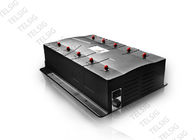 Custom 100W Mobile Network Jammer Device , 10 Antenna Gps Frequency Jammer
