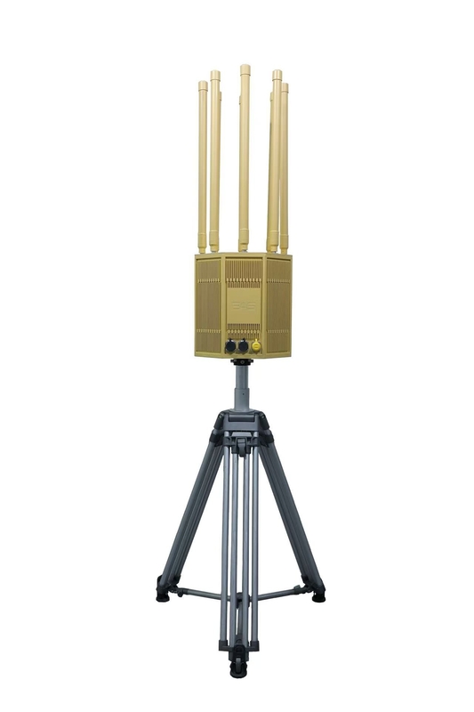 Sunset Yellow 8-band anti drone 433mhz 800mhz 5.8ghz jammer equipment