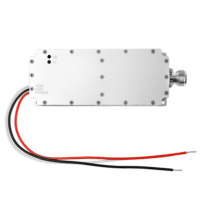โมดูลเครื่องรบกวนสัญญาณโดรน 5GHz ประสิทธิภาพสูง กำลังขับ 50W และขั้วต่อ N สำหรับหน่วยงานรัฐบาล