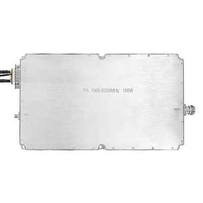 เครื่องขยายสัญญาณกำลังสูง 100W ย่านความถี่ 2000-6200MHz ป้องกันโดรน 53dBm สำหรับอุปกรณ์ป้องกันโดรน