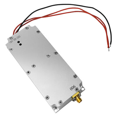 โมดูลยับยับสัญญาณ UAV 50W เครื่องขยายพลังงานสูง พร้อมการป้องกันระบายน้ําสําหรับระบบป้องกันเครื่องบินไร้คนขับ