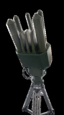 อุปกรณ์ตรวจจับและรบกวนโดรนแบบติดตั้งคงที่สีเขียวของรัฐบาล ระยะ 3-5 กม.