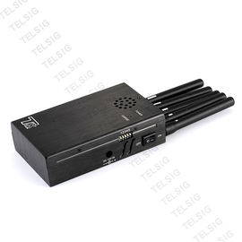 สัญญาณโทรศัพท์มือถือแบบพกพาน้ำหนักเบา Jammer 5 เสาอากาศสำหรับ GPS / 2G / 3G / 4G