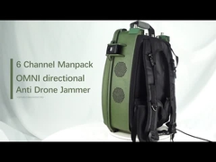 เครื่องส่งสัญญาณเสียงพึมพำ Manpack Backpack แบบพกพา