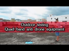 4 ช่อง 360 ° ระยะเต็ม 1.5 กม RF รูปแบบบ้าน มือแม่เหล็ก FPV jammer สําหรับการติดตั้งรถ