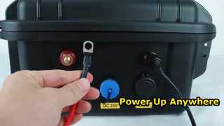 แบตเตอรี่พลังงานแบบพกพา